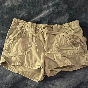 Stylish Tan Women's Shorts